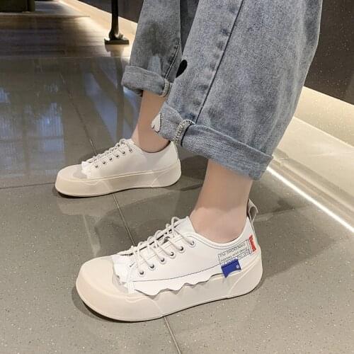 JINJIN-TN27-Women Vulcanized Shoes High Quality Women Sneakers Slip On Flats Shoes Women Loafers Walking Flat