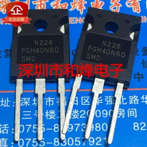 5PCS FGH40N60SMD TO-247 100% New&original