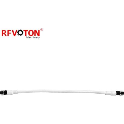 Free shipping RF Cable Assembly F type rf coaxial connector male to male plug Coaxial Jumper Cable
