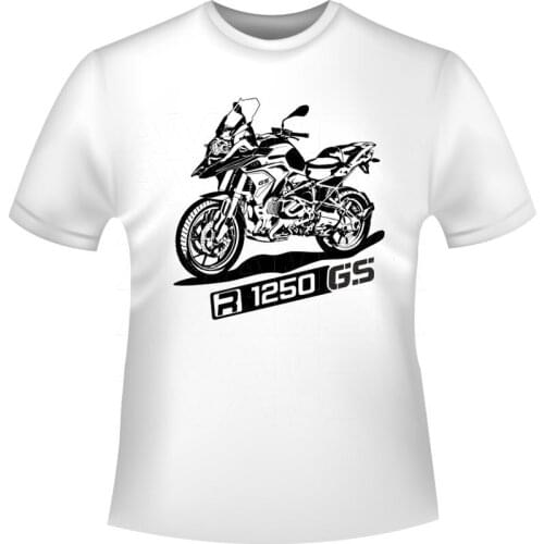For BMW New R1250 GS Summer Motorcycle T-Shirts Motorrad ADVENTURE Mens Short Motorbike Quick dry T-Shirts Moto Team Shirt