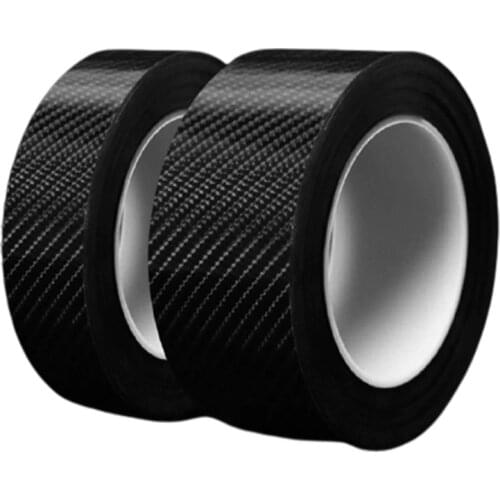 Bike Protection Stickers 5D Carbon Fiber Texture Tape 3cm 5cm Anti-scratch Bicycle Frame Protector Film Tool Cycling Accessories