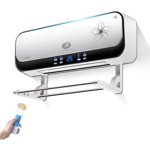 Wall-mounted household air-conditioning heater high-power bathroom waterproof and energy-saving free installation remote control