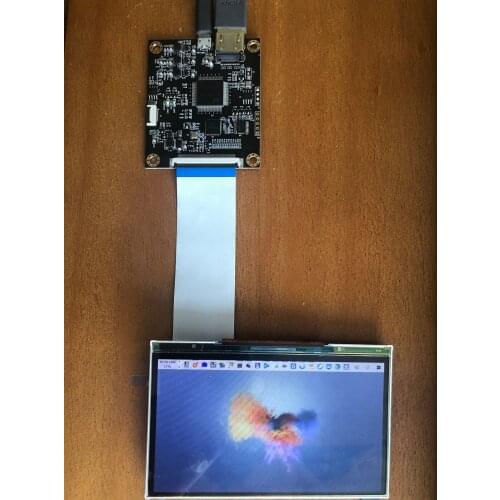 Mipi drive board HDMI to Mipi 960x540 5-inch OLED screen horizontal display