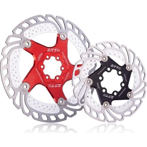 ZTTO Cooling Disc Floating Ice Rotor For MTB Gravel Road Bike Bicycle Brake 203mm 180mm 160mm 140mm Cool Down Rotor vs RT99 RT86