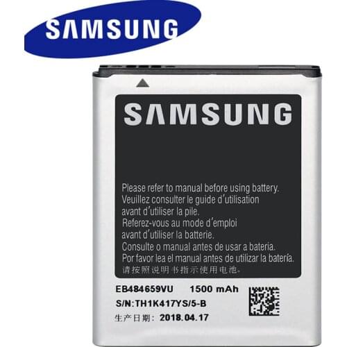 SAMSUNG Original Replacement Battery EB484659VU For Samsung GALAXY W T759 i8150 S8600 S5820 I8350 I519 X Cover S5690 1500mAh
