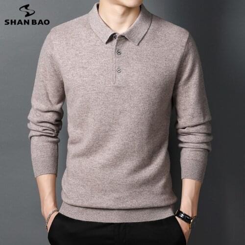 SHAN BAO Men's Pullovers