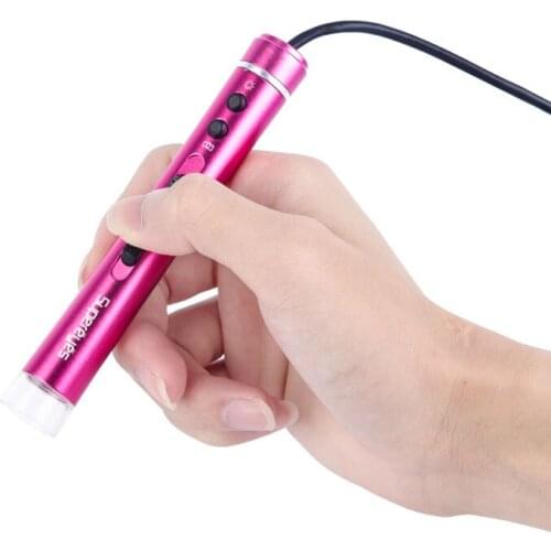 Supereyes B010 2MP Zoom 1-500x Continous Focal USB Microscope Handheld Endoscope