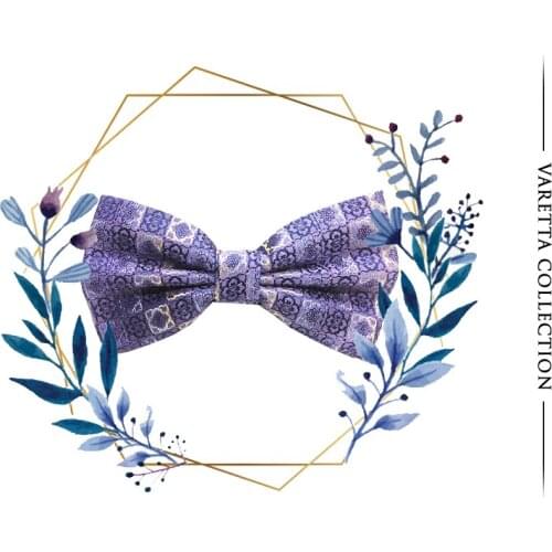 Varetta Male Bow Tie Satin Shiny Fabric Men Bow Tie Colorful Bow Tie Patterned Bow Tie Patterned Green Bow Tie Purple Color Bow Tie Mens Bow Tie 2020 New Fashion Man Bow Tie mens accessory Man Accessory