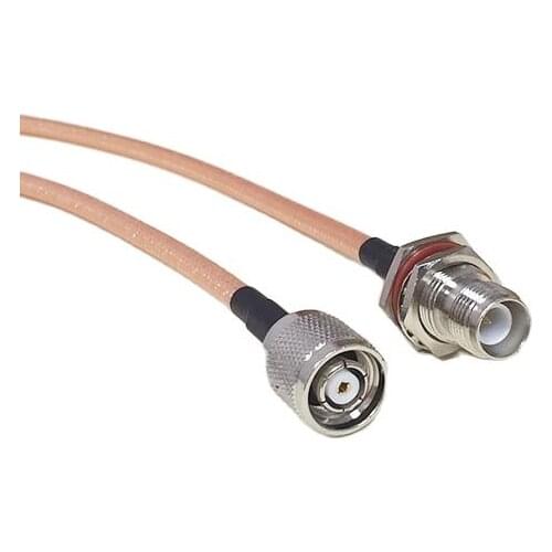 High Quality Low-Loss Reverse Polarity RP TNC Female Jack Switch RP TNC Male Pigtail Cable RG142 50CM/100CM Adapter for WIFI