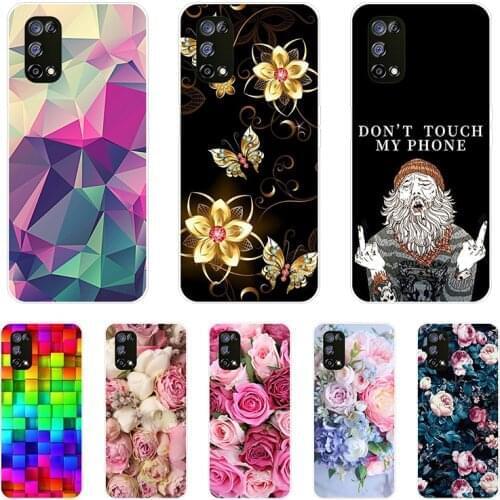 For OPPO Realme 7 5G Case 6.5'' Soft TPU Clear Silicone Back Cover For OPPO Realme 7 5G 2020 Realme7 Global Phone Cases Fundas