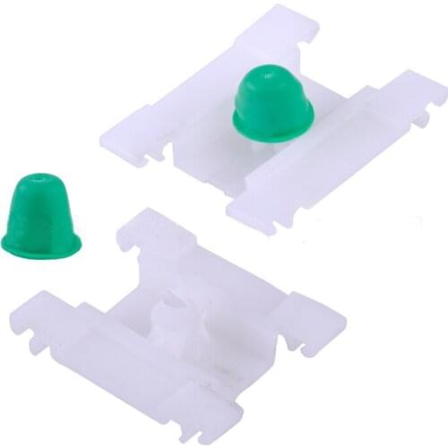 10pcs/lot White Nylon Exterior Door Fender Moulding trim clips Auto Fastener Clip For BMW Long Stem