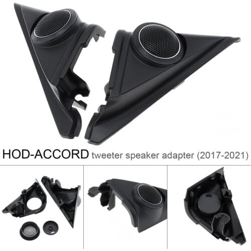 ABS Materia Hifi System Tweeter Horns Cover Fit for Honda Accord Refitting Installation Front Door Speaker Adapter Kit