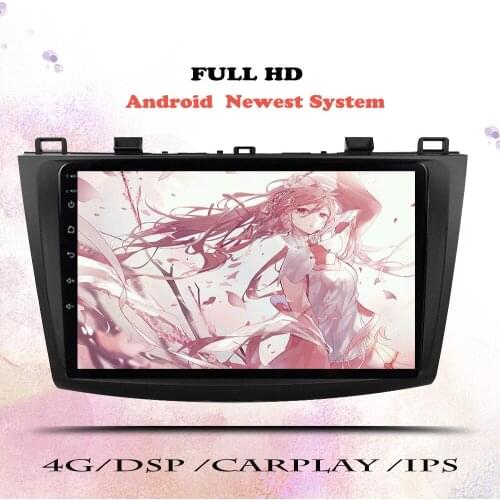 6GB RAM Android 10.0 Car Radio For Mazda 3 2010-2013 maxx axel Wifi Auto Stereo car dvd gps Navigation stereo Multimedia Player