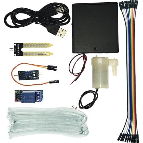 Automatic watering water pump Automatic irrigation module DIY set Soil moisture detection automatic watering Pumping