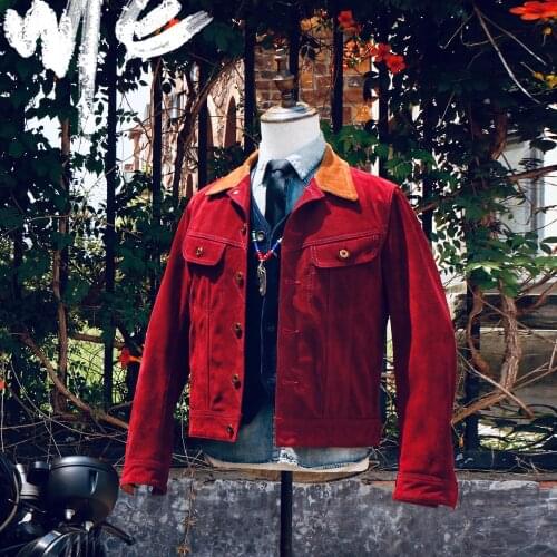 CDJ-8 Asian Size Super Top Quality Heavy Genuine Japan Horse Leather Slim Classic Horsehide Stylish Switchyard Jacket