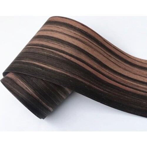 Ebony (Q.C) Wood Veneers size 250x12 cm Natural Material wood Veneer Flooring Furniture bedroom chair table Skin