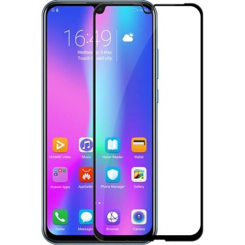 Huawei P Smart 2019 tempered Glass to Honor 10 lite screen protector full cover protective glass full glue
