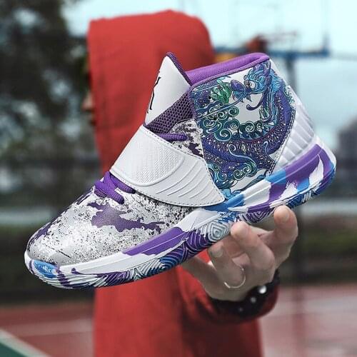 Classic Man Leather Sneakers Blue And White Porcelain Basketball Sneakers Shoes For Men With Free Shipping Mens Running Shoes