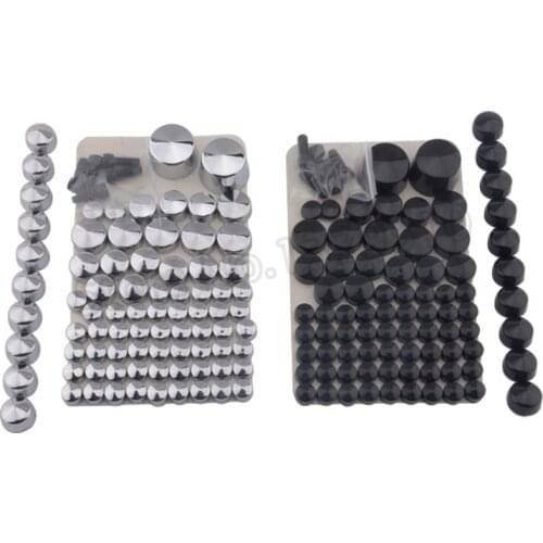 Motorcycle Screw Bolt Topper Caps Cover For Harley Twin Cam Softail 2007-up 08 09 10 11 12 13 14 15 16 17 18