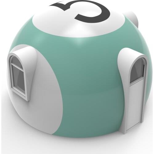 Dome House-building an Igloo and geodesic house （24 square meters