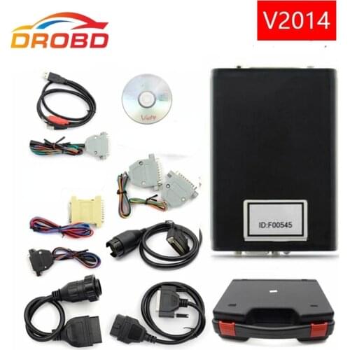 New Original 2014 ABRITES Commander Diagnostic Scanner Odometer Correction Key Programmer Unlimited With 18 Software