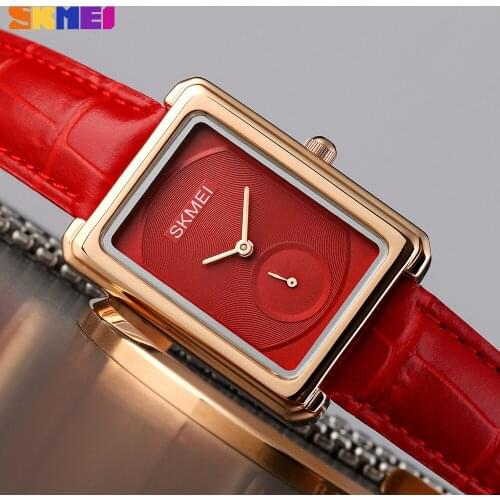 Luxury Quartz Womens Watches SKMEI Simple Fashion Square For Female Gifts Clock Waterproof Bracelet Wristwatch Relogio Feminino