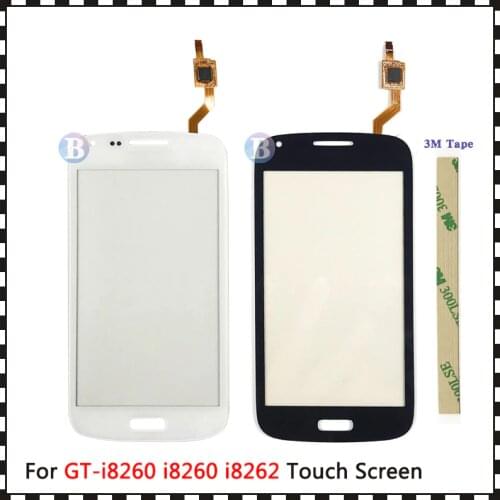 High Quality 4.3 For Samsung Galaxy Core Duos GT-i8260 i8260 i8262 Touch Screen Digitizer Sensor Front Glass Lens Panel