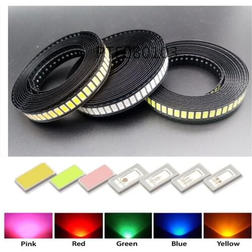 SMD 5730 / 5630 Chip LEDs Warm White Blue Red Green Yellow Pink Light Diode Beads For LED Strip Spotlight Bulb Diode Lamp Diy