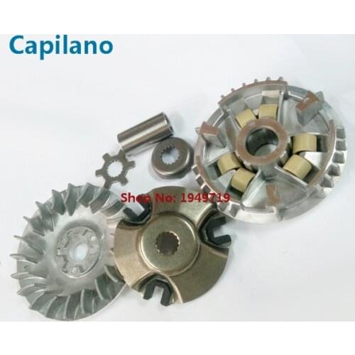Motorcycle/scooter ZY100 JOG100 variator assembly clutch pulley driven kit for Yamaha 100cc ZY JOG 100 spare parts