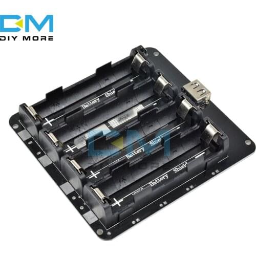 4x18650 Lithium Battery Shield V9 CC CV Type-C Micro USB Mobile Power Bank DIY Module 5V 3A 3V 1A for iPhone Samsung Xiaomi