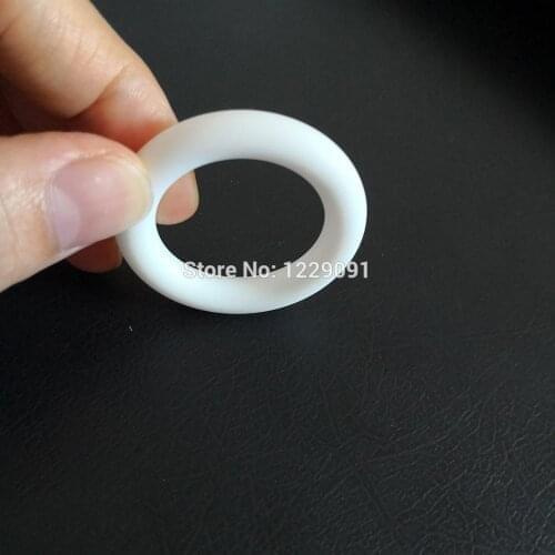 100 pieces White PTFE seal o ring High precision accept customize