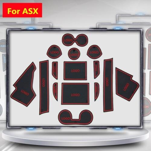 18PCS /Set Whole Set Door Groove Mat For Mitsubishi ASX AB186