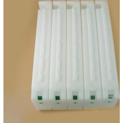 700ML 5pcs/set refillable ink cartridge with stable one time chip For Epson T3000 T5000 T7000 T3070 T5070 T7070 printer