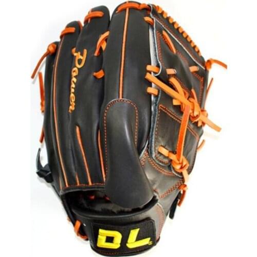 Free shipping durable super good quality cowhide leather genuine leather hard 12.5'' baseball glove