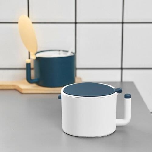 Four Grid Creative Spice Jar Salt And Pepper Shakers Nordic Kitchen Storage Seasoning Container Set Spices Tableware Storage Box