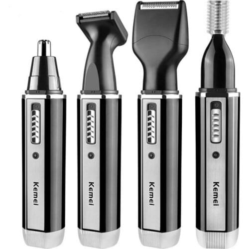 Electric Multifunctional Ear Nose Hair Eyebrow Trimmer Cliper Razor Shaver Waterproof Hair Removal Painless USB Rechargeable