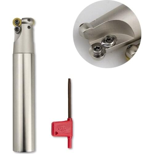 KaKartot EMRW 4R round nose milling cutter RPMT08 shock-resistant tool holder boring bar holder for RPMT08 cutter arbor