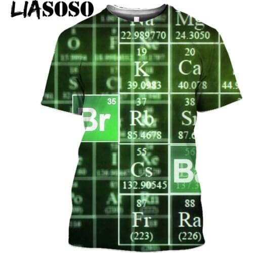 LIASOSO 3D Print Women Men Movie Breaking Bad Heisenberg Car T shirt Summer T-shirt O-neck Casual Cool Short Sleeve TOPS X1406