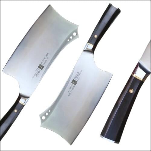 FANGZUO Stainless Steel Cleaver Knife 7 inch Chinese Chopping Knife Kitchen Knife Kitchen Ware Cooking Tools Accessories