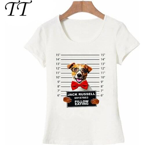 Summer Fashion Jack Russell Rottweiler Beagle Dog Print T-Shirt Newest Women Funny T Shirts Bad Dog Design Tops Hip Hop Tee