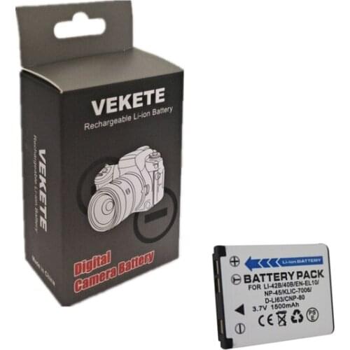 Li-40B Li-42B Li 40B 42B Li40B Rechargeable Camera Battery for Olympus Li-42B Pentax D-Li63 Fuji NP-45 Nikon EN-EL10