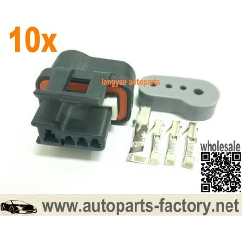 Longyue 10kit Delco Alternator Plug for CS130 CS121 CS144 Repair Connector Kit 86-96