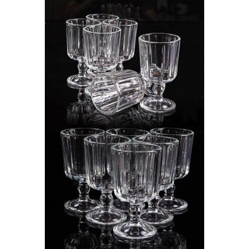 Luxury 6-Piece Coffee Side Cups Set kitchen mother presentation tray storage container plate dust cover spice bowl jug glass bam