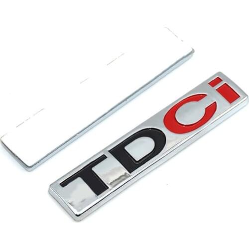 TDCI Letter Car Vehicle Rear Trunk Body Sticker Decal Badge for Jiang Ling Ford Car External Accessories Sticker
