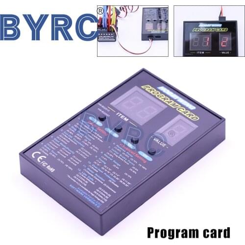 Hobbywing RC Program Card For XERUN and EZRUN SC8 Brushless ESC QuicRun WP 880 QuicRun WP Crawler SeaKing Platinum