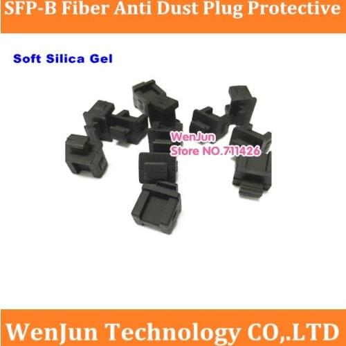 SFP-B CNC HUB optical digital switch module interface module plug waterproof soft silicone dust cover Stopper --10pcs/lot