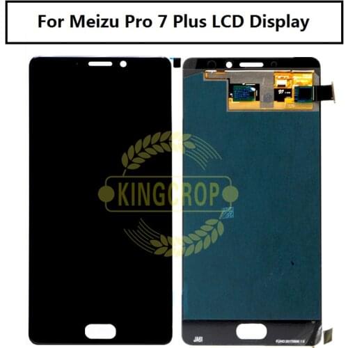 For Meizu Pro 7 Plus Lcd Display with Touch glass frame Digitizer assembly replacement parts For Meizu Pro 7 M792H M792Q lcd