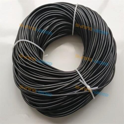 1m-20m inner diameter 0.2mm to 19mm black food grade silicone tube with high temperature innocuously black color silicone hose