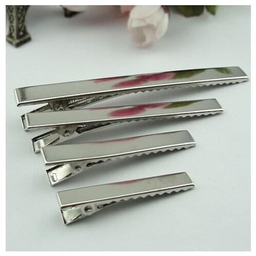 20 PCS Diy hairpin Bow clip duckbill clip Square toe clip for Crocodile Ultra-light clay polymer clay DIY Accessories hairpins