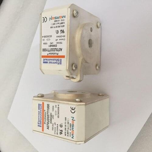 3pcs Ferraz shawmut Fuse A070UD33TTI1000 C30045 700V 1000A power fuse for electronic circuits